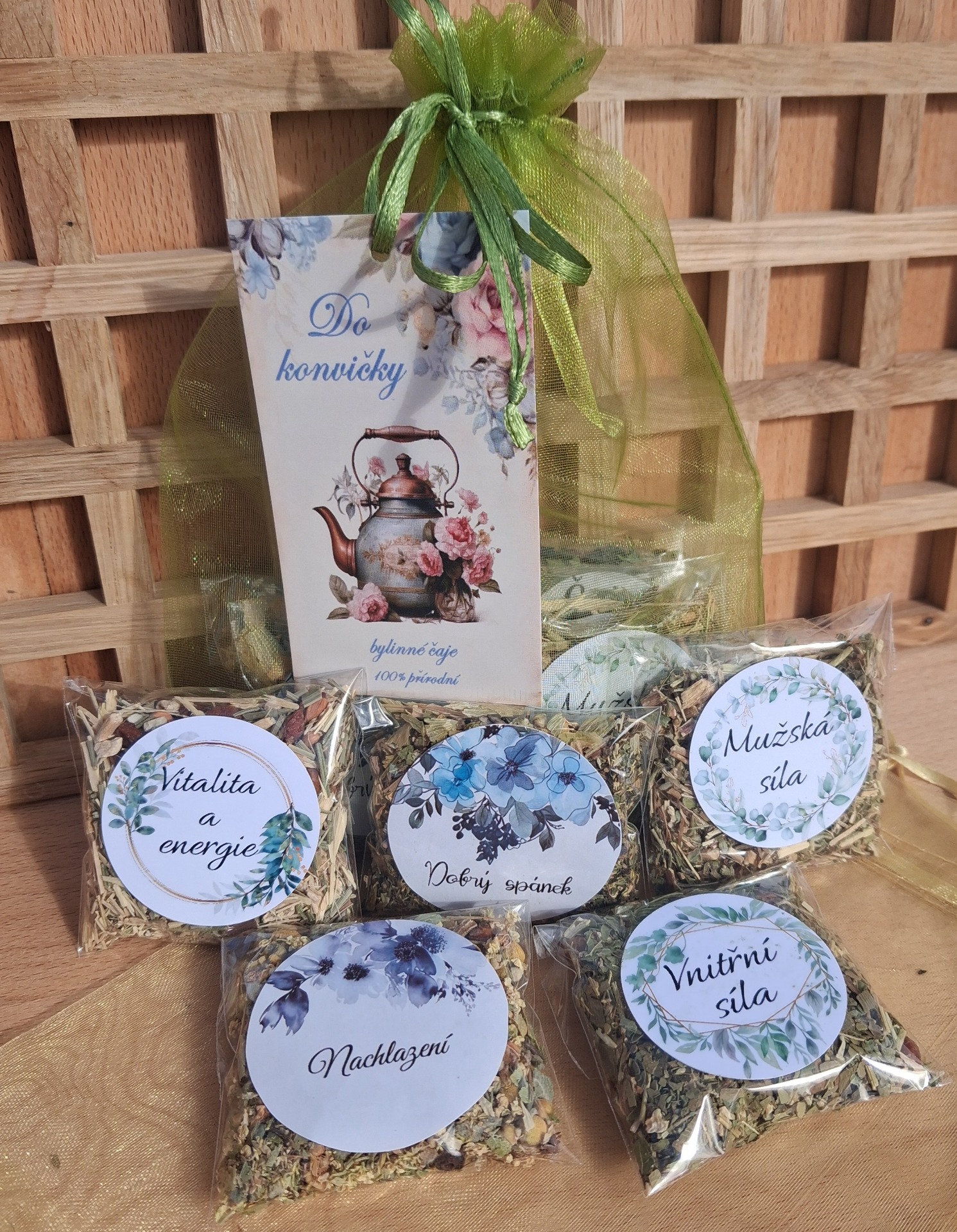 balíček čajů pro muže